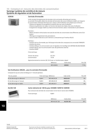Siemens produits-cvc-systemes-gtb-2013