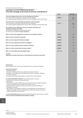 Siemens produits-cvc-systemes-gtb-2013