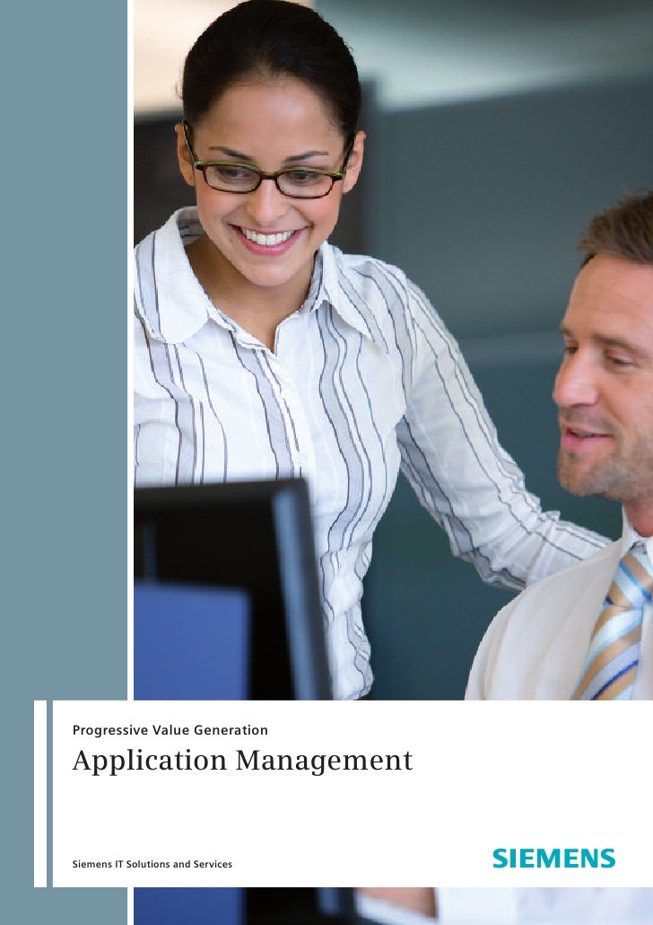 Siemens Application Management brochure