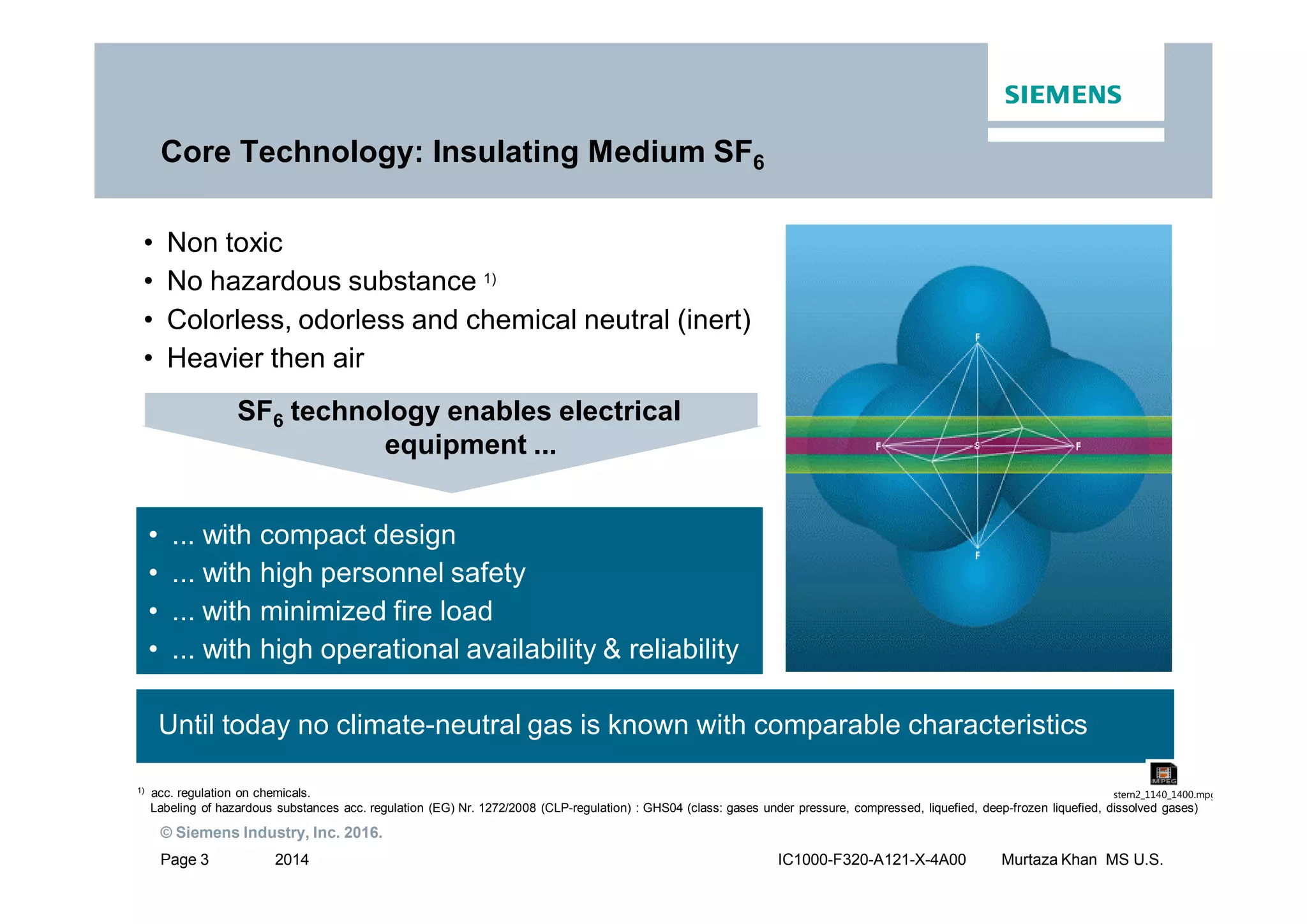 Siemens MV GIS Switchgear | PDF