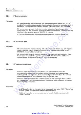 Siemens s7 300-400-hb-cpu31x_c_und_cpu31x_e | PDF