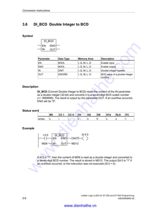 Siemens s7 300-400-ladder logic (lad) for s7-300 and s7-400 programming