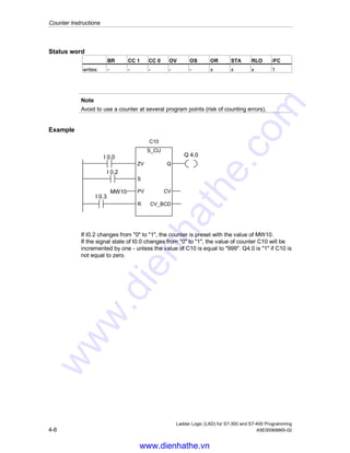 Siemens s7 300-400-ladder logic (lad) for s7-300 and s7-400 programming ...