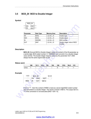 Siemens S7 300 400 Ladder Logic Lad For S7 300 And S7 400 Programmi