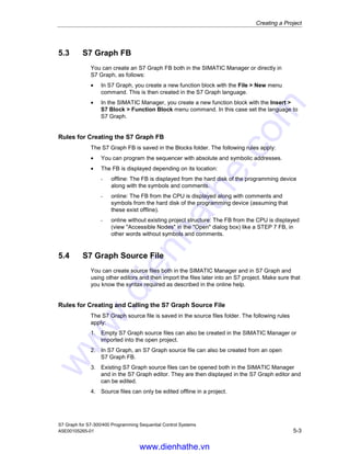 Siemens s7 300-400-s7 graph v5.1 for s7-300 400 programming sequential ...