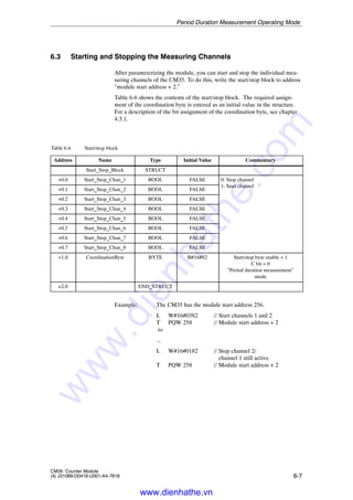 Siemens s7 300-400-simatic couter module cm35 | PDF