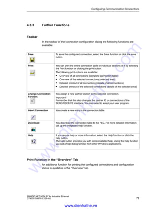 Button C129 Siemens s7 300-400-simatic net - ncm for industrial ethernet | PDF