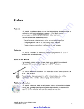 Siemens s7 300-400-simatic net - ncm s7 for profibus - fms 2 | PDF
