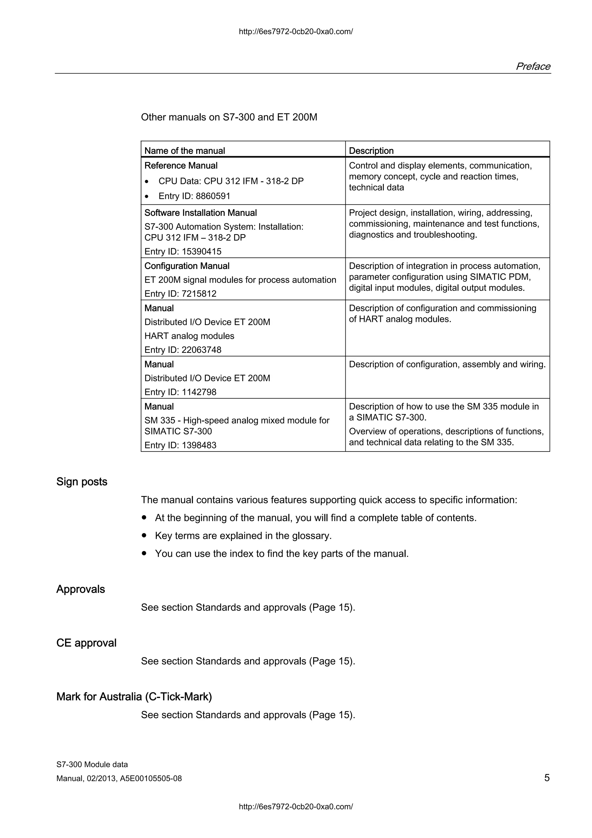 Siemens s7 300 module data manual | PDF