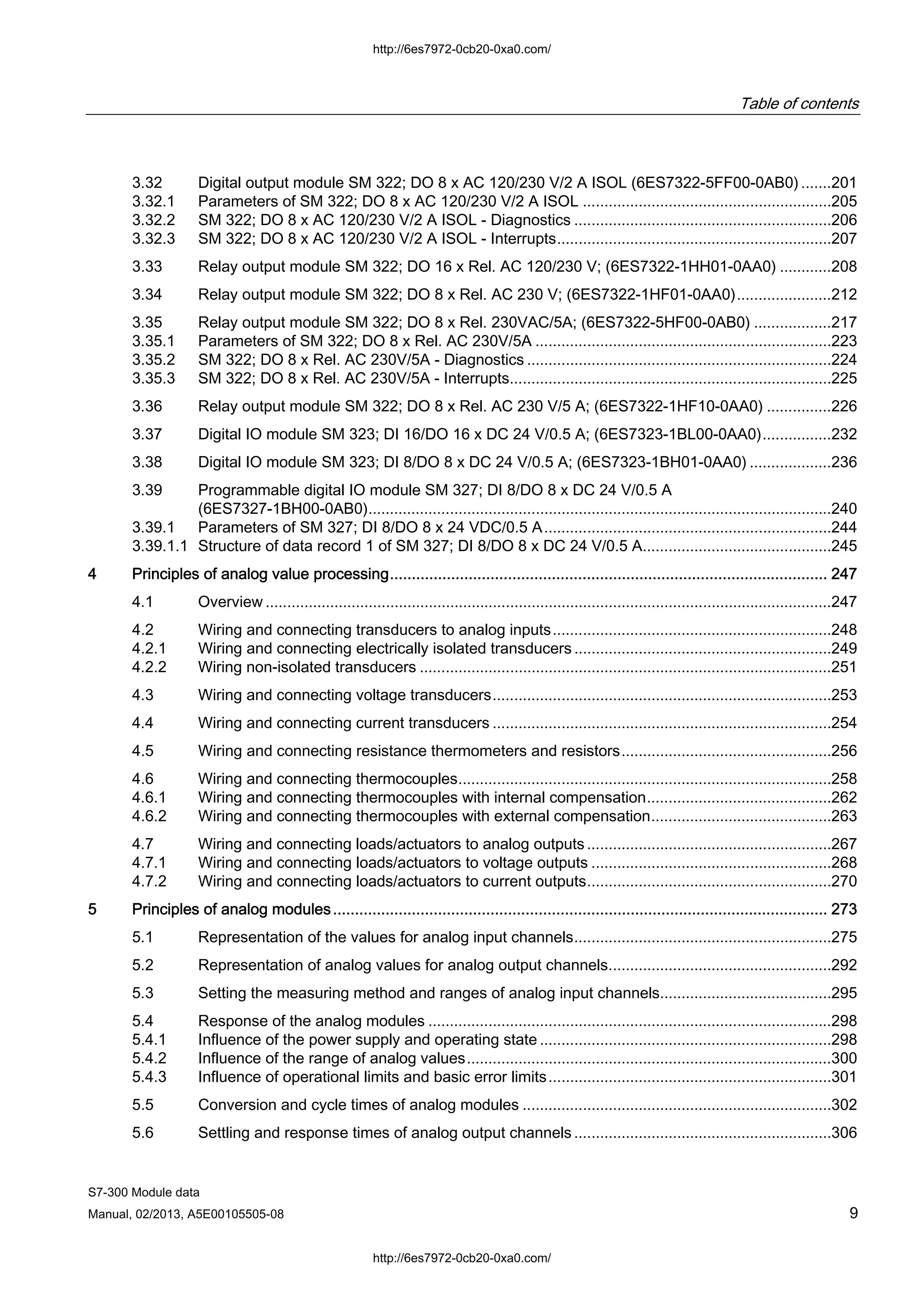 Siemens s7 300 module data manual | PDF