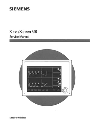 Siemens servo screen_390_service_manual