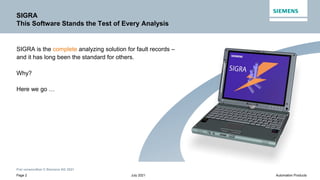 Siemens Sigra Fault Analyze Tool For Numerical Relays Pdf