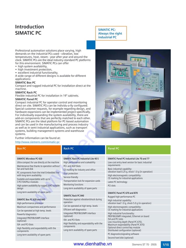Siemens simatic simatic | PDF