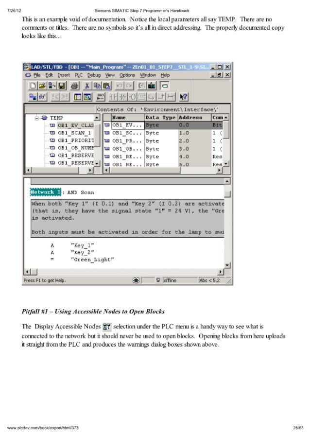 Siemens simatic step_7_programmers_handbook | PDF
