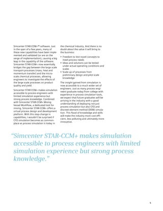 Siemens SW Multidisciplinary simulation in the chemical and process ...