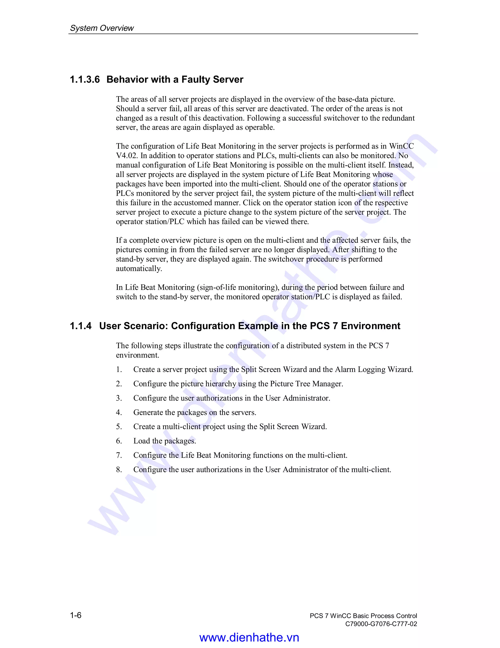 Siemens win cc manual pcs 7 wincc basic process control | PDF ...
