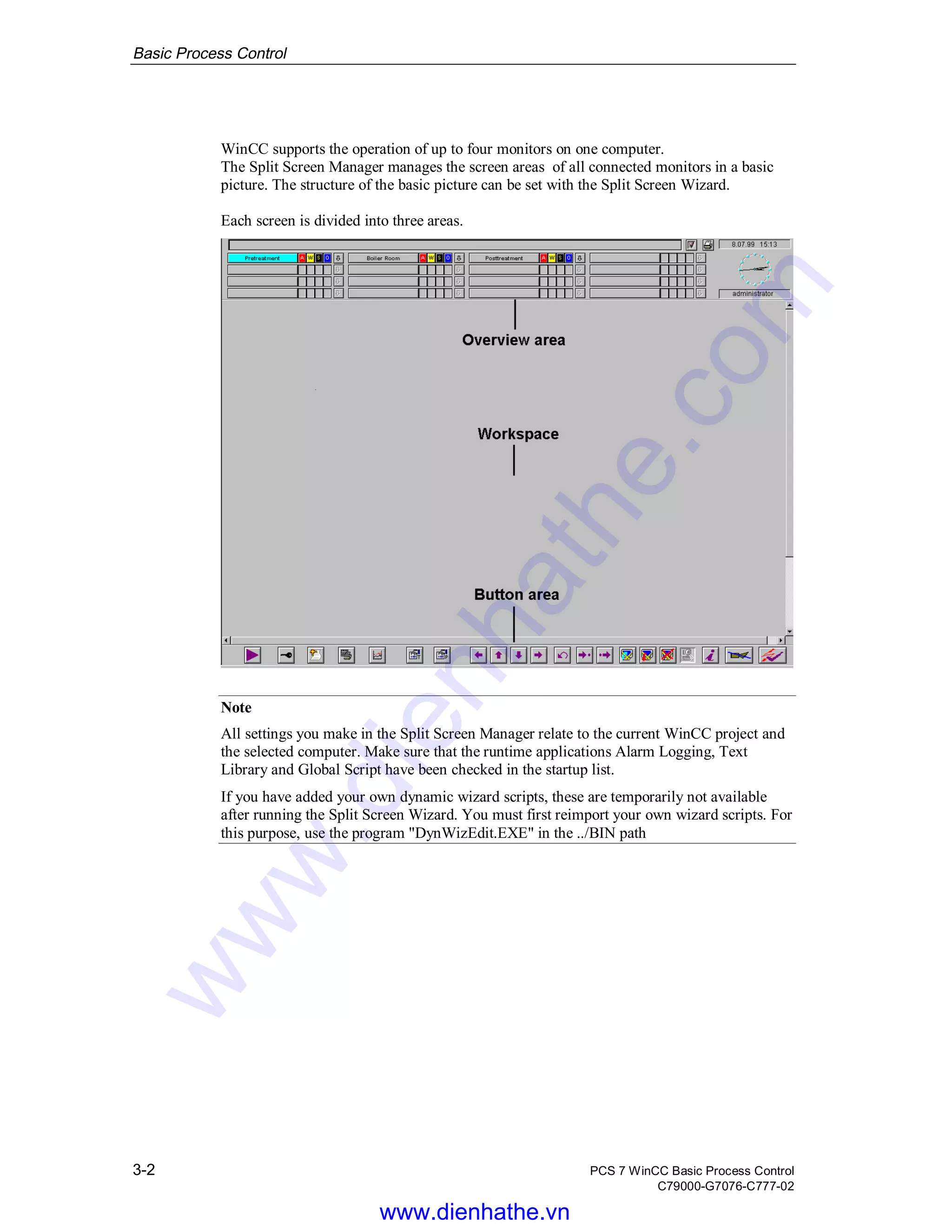 Siemens win cc manual pcs 7 wincc basic process control | PDF ...