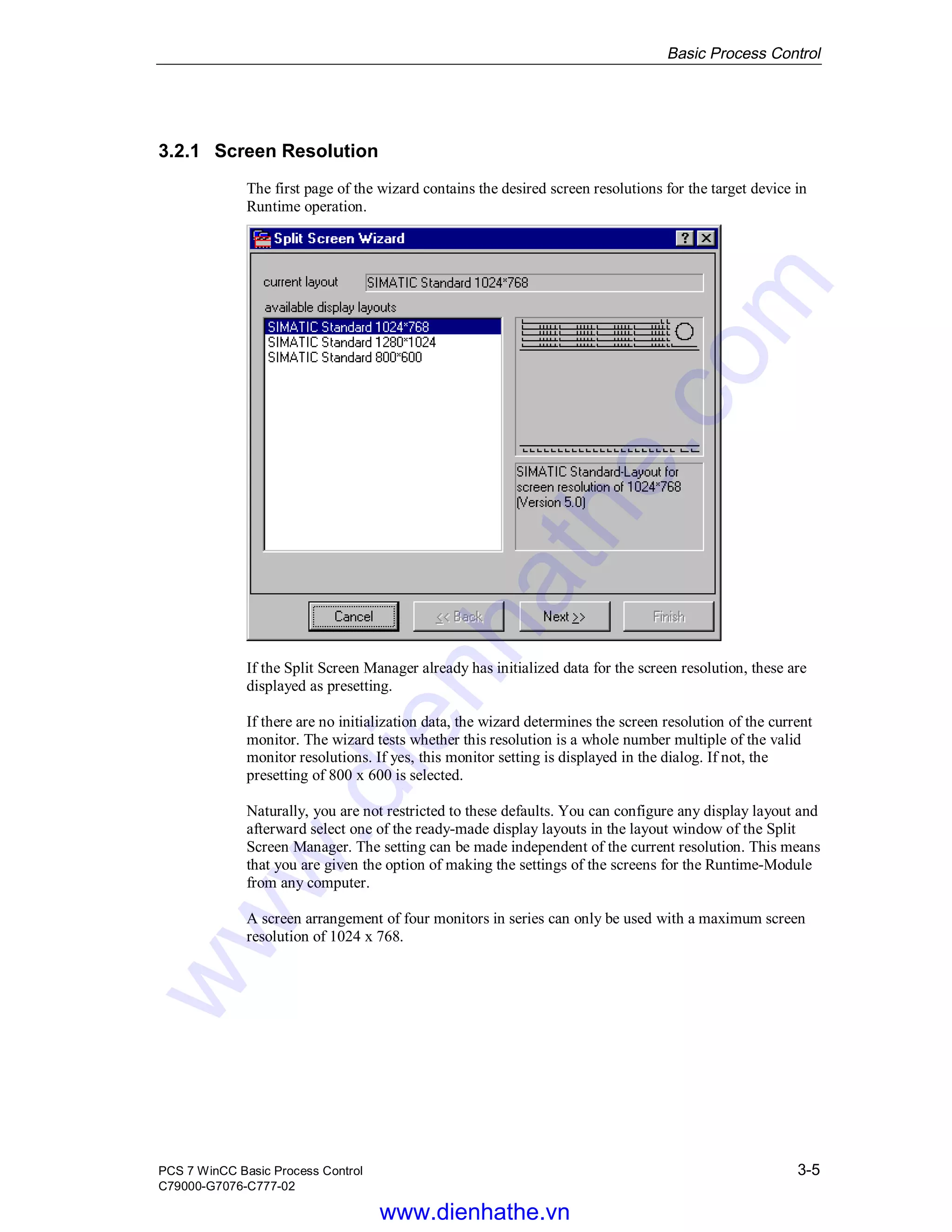 Siemens win cc manual pcs 7 wincc basic process control | PDF ...
