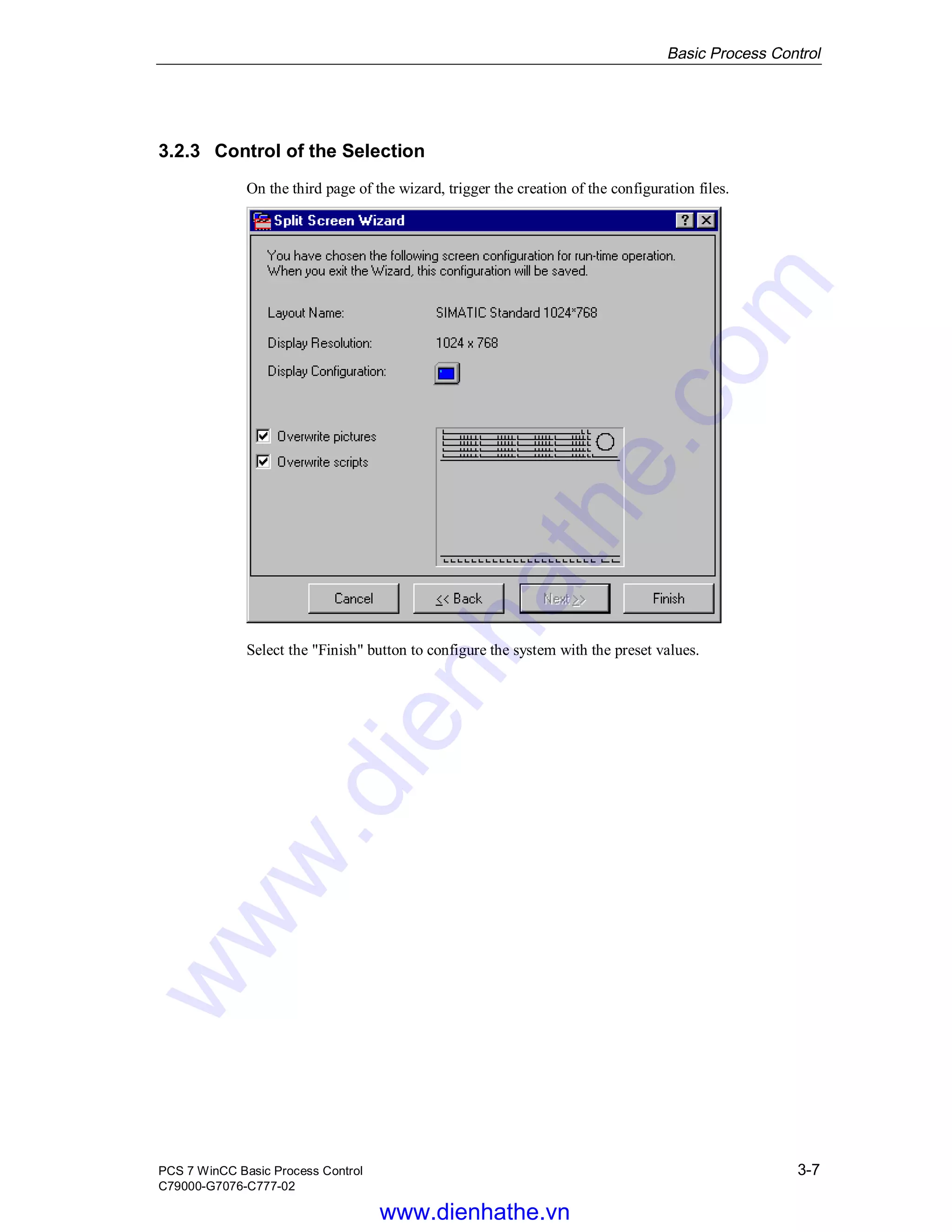 Siemens win cc manual pcs 7 wincc basic process control | PDF ...