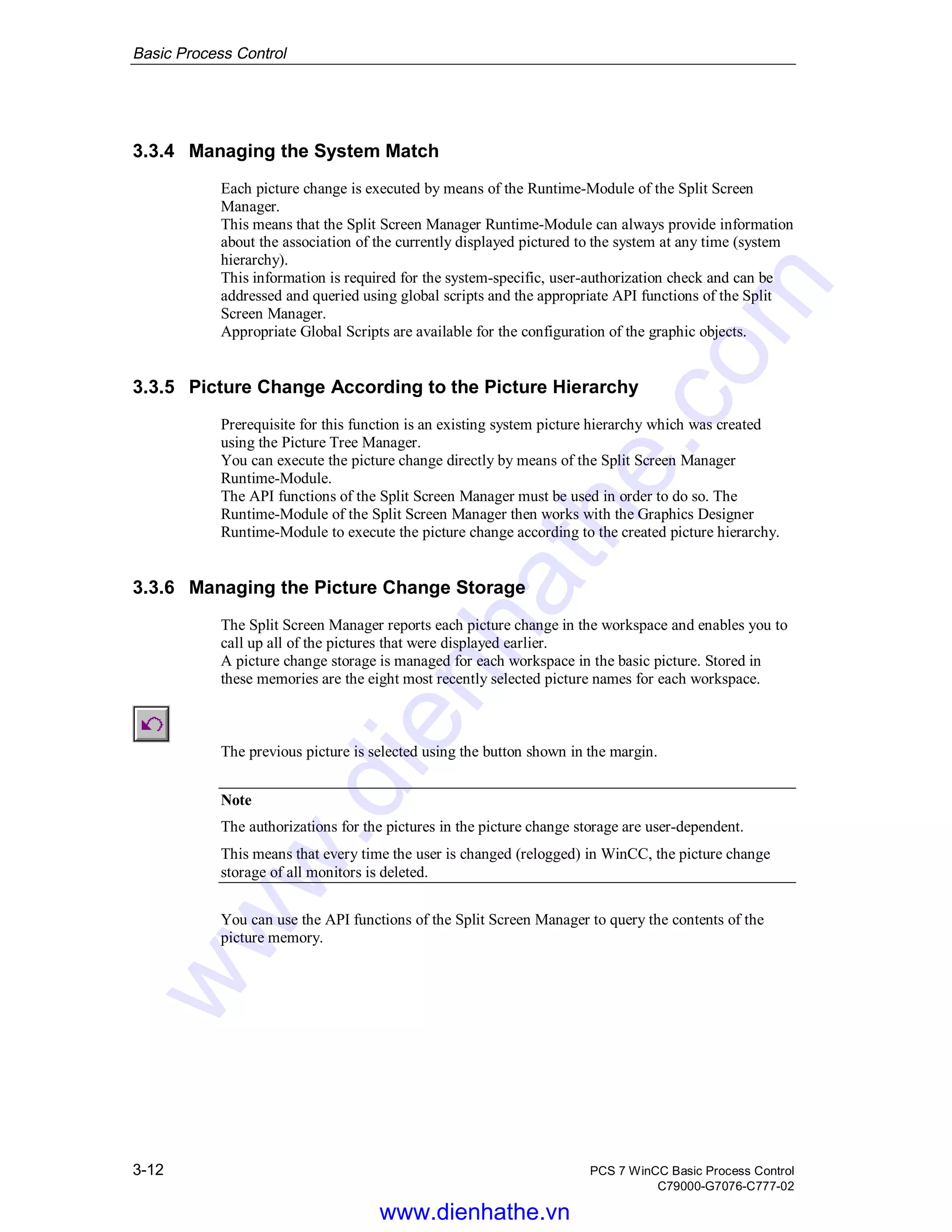 Siemens win cc manual pcs 7 wincc basic process control | PDF ...