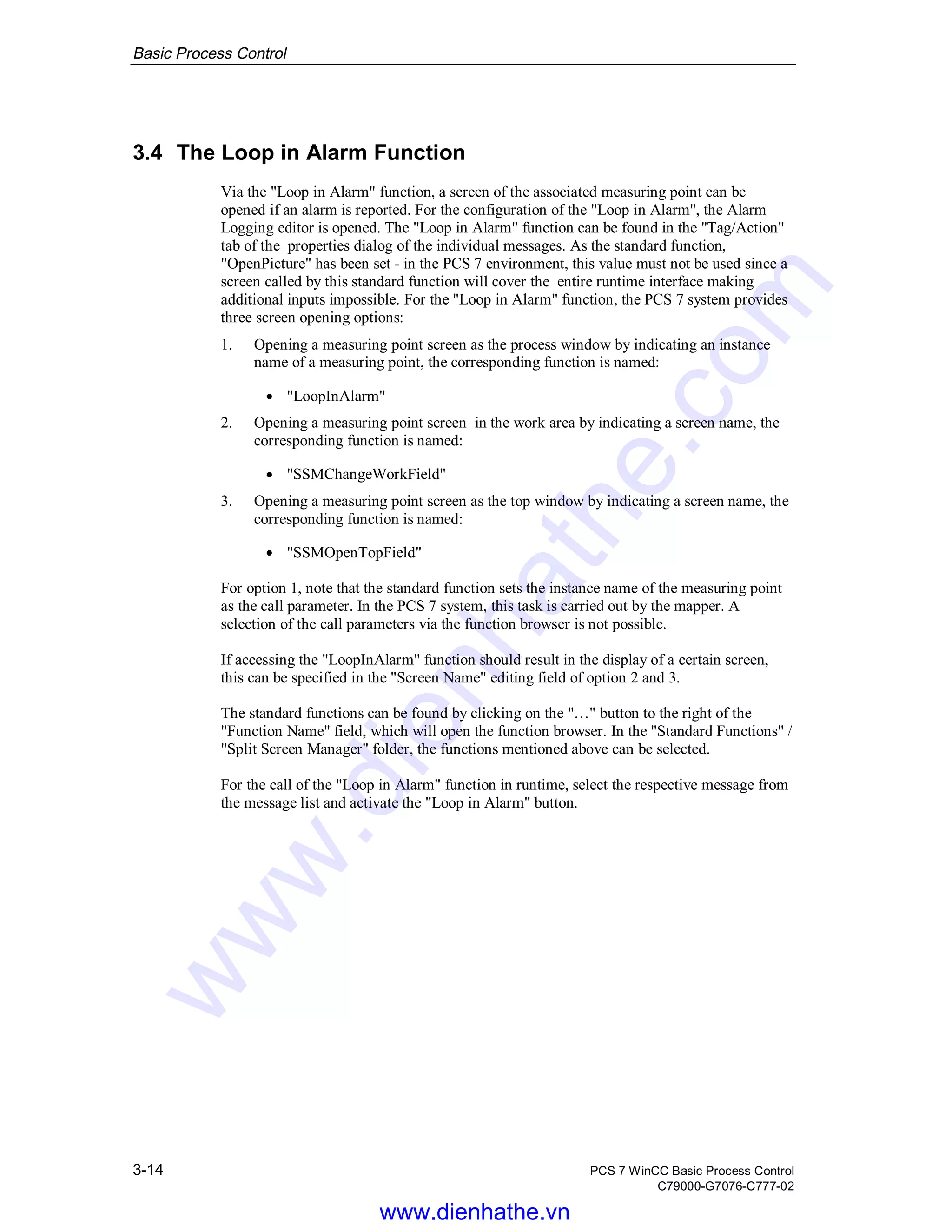 Siemens win cc manual pcs 7 wincc basic process control | PDF ...