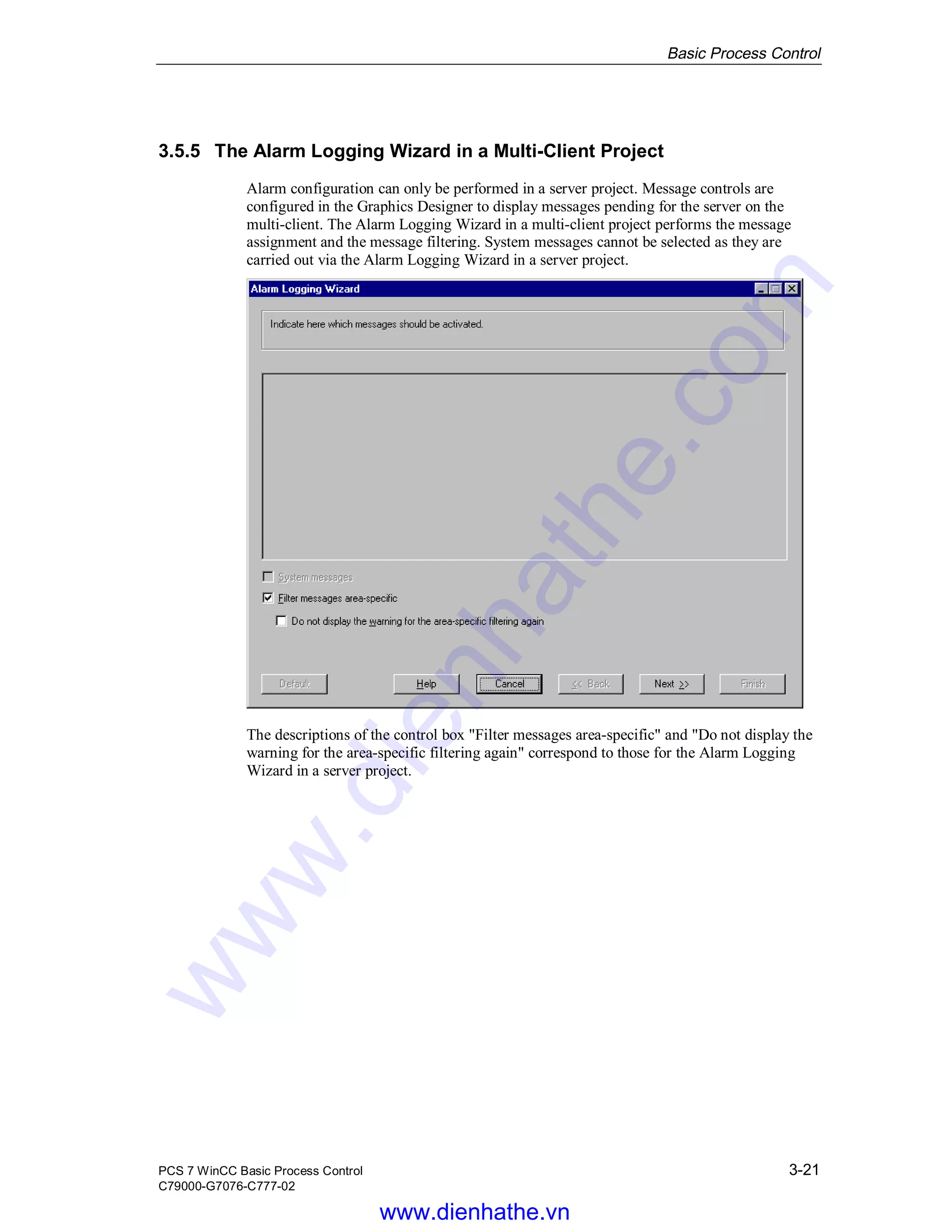Siemens win cc manual pcs 7 wincc basic process control | PDF ...