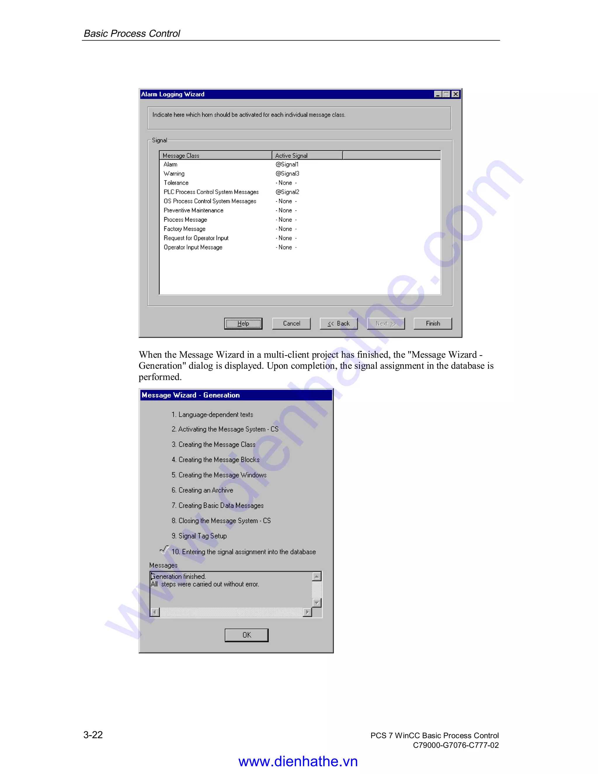 Siemens win cc manual pcs 7 wincc basic process control | PDF ...