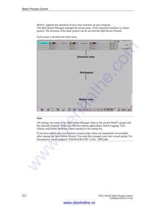 Siemens win cc manual pcs 7 wincc basic process control | PDF