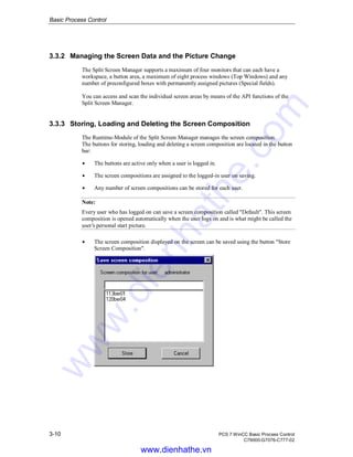 Process Control Handbook Siemens win cc manual pcs 7 wincc basic process control | PDF