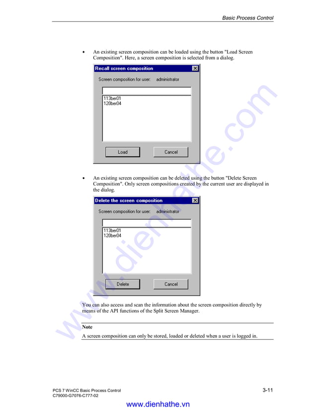 Siemens win cc manual pcs 7 wincc basic process control | PDF ...