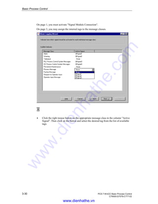 Siemens win cc manual pcs 7 wincc basic process control | PDF