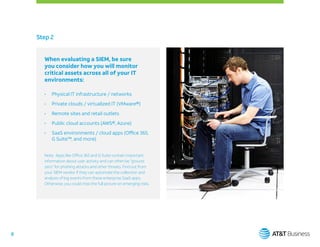 SIEM evaluator guide for soc analyst