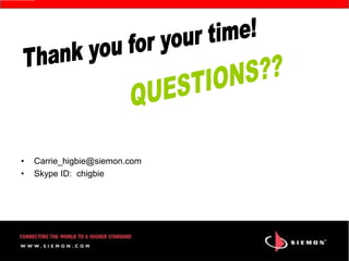 Siemon Carrie Higbie