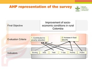 SIEMPRE:  A GIS aided multi-criteria decision analysis application for setting priorities