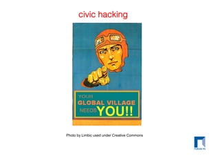 civic hacking




Photo by Limbic used under Creative Commons
 