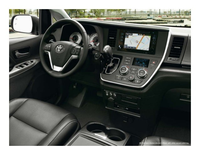 2015 Toyota Sienna Brochure Toyota Dealer Near Bloomington