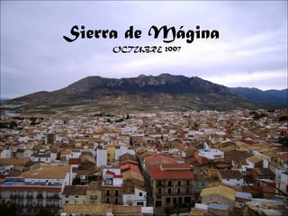 Sierra de Mágina OCTUBRE 2007 