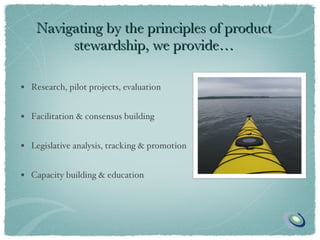 Growing Product Stewardship - Fletcher