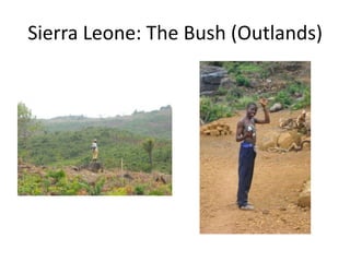 Sierra Leone: The Bush (Outlands)