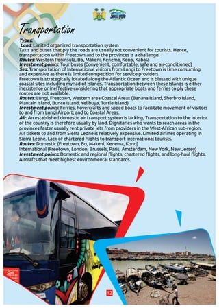 Sierra Leone Tourism