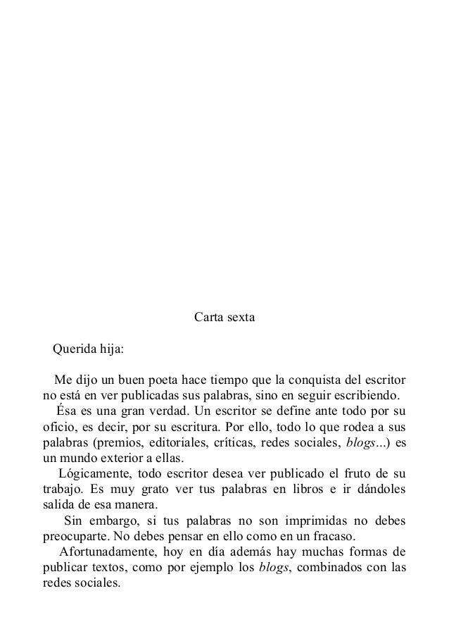 Siete cartas literarias a mi hija