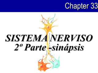 SISTEMA NERVISO 2º Parte -sinápsis Chapter 33 