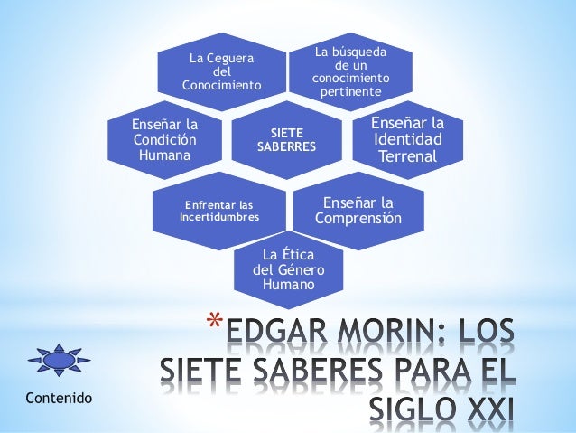 Siete saberes por edgar morin