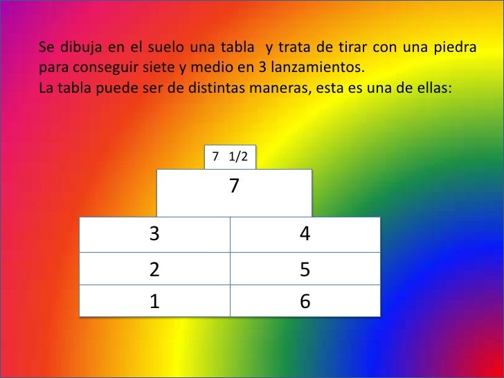 Juego: Siete y media