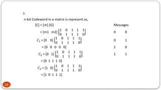 Liner block code related math solve using various method. | PPTX