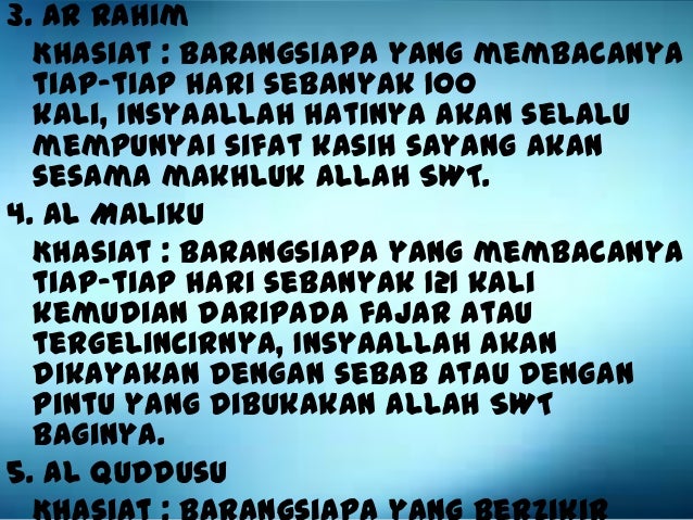 KHASIAT ASMAUL HUSNA EBOOK KHASIAT ASMAUL HUSNA EBOOK