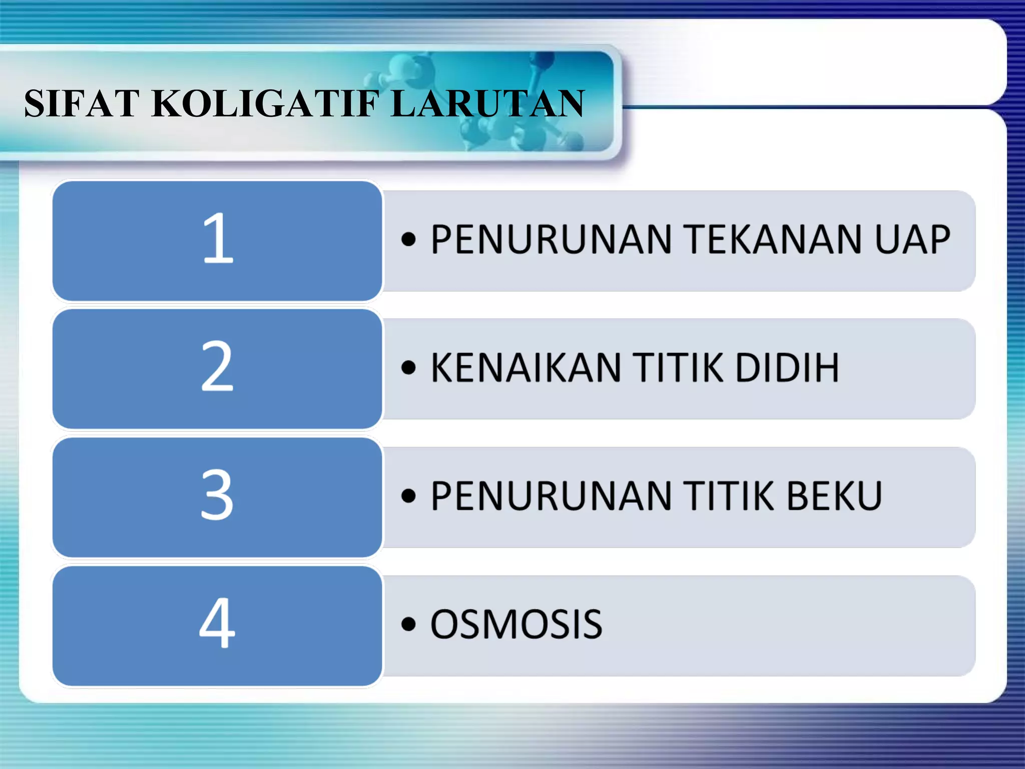 Sifat koligatif larutan | PPT