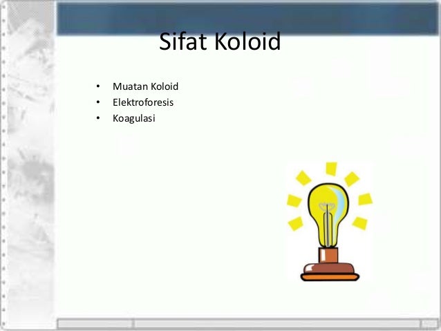 Sifat koloid