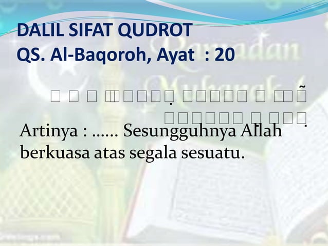 Sifat ma'ani | PPTX