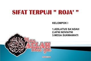 Sifat roja | PPT
